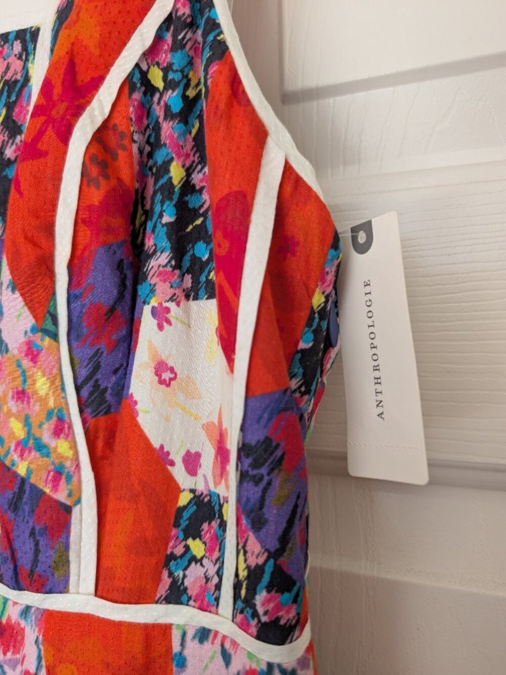 Anthropologie Square Neck Maxi Dress NWT - Picture 4 of 9